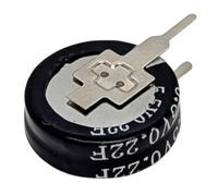Lumonic Supercap 0,22F 5,5V V-Type | EDLC direttamente applicabile, ad alta capacità | Monoblocco a 5,5 V - non è necessario il bilanciamento | Protezione da sfarfallio, backup, PLC, riscaldamento