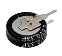 Lumonic Supercap 0,33F 5,5V V-Type | EDLC direttamente applicabile, ad alta capacità | Monoblocco a 5,5 V - non è necessario il bilanciamento | Protezione da sfarfallio, backup, PLC, riscaldamento