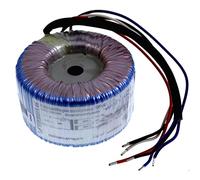 Lumonic trasformatore toroidale 100VA 2x12V per sistemi audio, industriali, alogeni e a binario - tensione di ingresso 230V - tensione secondaria 24V - modello RSO-825026