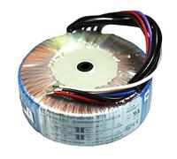 Lumonic trasformatore toroidale 150VA 2x6V per sistemi audio, industriali, alogeni e a binario - tensione di ingresso 230V - tensione secondaria 12V - modello RSO-825030