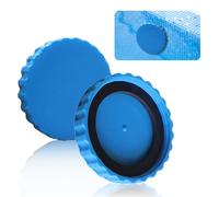 LUMOOM 2 Pezzi Tappo Invernale per Piscina, Set Chiusura Invernale per Piscine Intex e Bestway, Accessori Tappo Piscina con Guarnizioni Compatibili, Cappuccio Chiusura Invernale Piscina