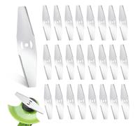 LUMOOM 24 pezzi tagliaerba, lame di ricambio per decespugliatore, accessori per decespugliatore, lama di ricambio in metallo, lama decespugliatore, lama in metallo per decespugliatore