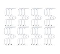 LUMOOM 40 Pezzi Ecartatori di Rami per Alberi da Frutto, Clip in Metallo a Forma di M per Rami da Giardino, Ideali per Il Sostegno e la Formazione, Clip per Alberi da Frutto (M8cm)
