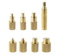 LUMOOM 7x Punte Per Saldatura, Aiuti Per Fusione Per Inserti Filettati M2, M2.5, M3, M4, M5, M6, M8, Adattatore Per Saldatore 900M/T18, Punta Saldante, Accessori Stampa 3D, Inserti Filettati