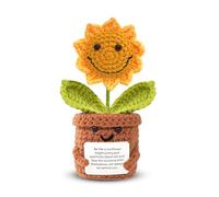 LUMOOM Abbraccio Tascabile Girasole Positivo, Girasole Fortunato, Sostituzione Tedesca Patata Positiva, Regali Di Recupero, Regalo Di Incoraggiamento