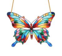 LUMOOM Acchiappasole in acrilico, colibrì, decorazione per finestre, decorazione da giardino, decorazione per uccelli, in acrilico con catena, spirito uccelli, acchiappasole, per finestre, uffici