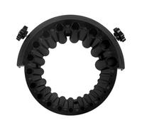 LUMOOM Affilatore Di Trapani Multiuso, 2 A 13 mm, Per Smerigliatrice Angolare 125 mm, Accessorio Per Molatura, Affilatura Di Trapani, Vecchia Affilatrice Per Trapani (Nero)