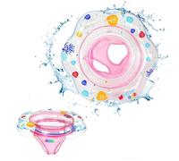 LUMOOM Baby Snathing Ring Float, seggiolino da nuoto per bambini con stampa cartone animato, anello da nuoto gonfiabile, per ragazzi e ragazze, nuotare tutto piccolo maturo LD 6-36 Mone (rosa)