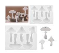 LUMOOM Stampi in silicone per colata - Stampi per candele 3D da versare per lavori di bricolage e resina epossidica, stampo creativo in silicone per autunno e come stampo per Natale