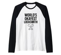 L'umorismo da fabbro più Buono del Mondo per i Commercianti Maglia con Maniche Raglan