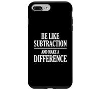 L'umorismo dell'insegnante di matematica è come la sottrazione e fa la differenza Custodia per iPhone 7 Plus/8 Plus
