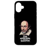 L'umorismo di Shakespeare smette di rendere letterario il dramma Custodia per iPhone 16 Plus