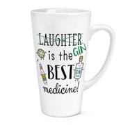 L'Umorismo Gin È La Migliore Medicina Tazza Grande Da 17oz - Battuta Divertente