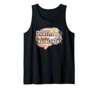 L'umorismo Ingegnere Prende Il Cervello per Imparare l'ingegneria Canotta