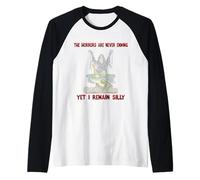 L'umorismo Oscuro Incontra Un Bizzarro Divertimento, Maglia con Maniche Raglan