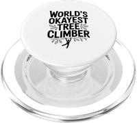 L'umorismo scalatore di alberi più buono del mondo per gli amanti della natura PopSockets PopGrip per MagSafe