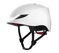 Lumos casco intelligente Street | Urban | Skateboard, Scooter, accessori per bici | Luci LED anteriori e posteriori | Indicatori di direzione | Luci dei freni | Bluetooth connesso| Adulti (Bianco)