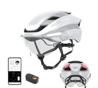 Lumos Casco intelligente Ultra E-Bike | certificato NTA 8776 | luci anteriori e posteriori a LED | visiera retrattile | controllo app | per e-bike, scooter, ciclismo, adulti, uomini, donne