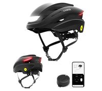 Lumos Casco ultra intelligente | casco da bicicletta | anteriore e posteriore (LED) | indicatori di direzione | luci freno | connessione Bluetooth | adulti: uomo donna