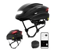 Lumos Casco ultra intelligente | casco da bicicletta | anteriore e posteriore (LED) | indicatori di direzione | luci freno | connessione Bluetooth | adulti: uomo donna