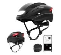 Lumos Casco ultra intelligente | casco da bicicletta | anteriore e posteriore (LED) | indicatori di direzione | luci freno | connessione Bluetooth | adulti: uomo donna
