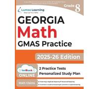 Lumos Gmas Test Prep Lumos L Georgia Milestones Assessment System Te (Tascabile)