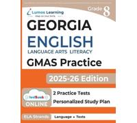 Lumos Gmas Test Prep Lumos L Georgia Milestones Assessment System Te (Tascabile)