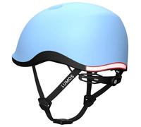 Lumos Nyxel Breeze - Casco da bicicletta intelligente con luci a LED regolabili anteriori e posteriori con indicatori di direzione, visibilità a 360°, controllo app, comodo casco da skateboard per