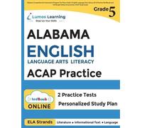 Lumos Learning Alabama Comprehensive Assessment Program Test Prep (Tascabile)