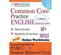 Lumos Learning Common Core Practice - 8th Grade English Language Art (Tascabile)