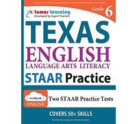 Lumos Learning Grade 6 English Language Arts Literacy (ELA) Practic (Tascabile)