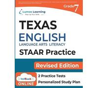 Lumos Learning Grade 7 English Language Arts Literacy (ELA) Practic (Tascabile)