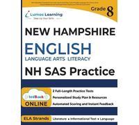 Lumos Learning New Hampshire Statewide Assessment System Test Prep (Tascabile)