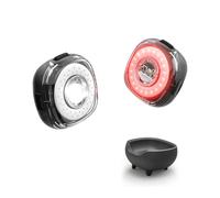 Lumos Helmet Firefly 2x + 1x Firefly Light Set 3 Units Argento Grey
