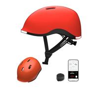 Lumos Nyxel Nova, Casco da Bicicletta Intelligente Unisex Adulto, S