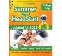 Lumos Summer Learning HeadStart, College Prep Workbook: SAT/ACT Practice, Math,
