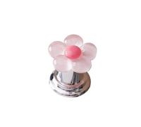 LuMOUzhou Assistente Pulsante del Serbatoio dell'Acqua Confezione da 10 Pulsanti di Scarico for WC Multicolore da 2 cm a Forma di Fiore(Light Pink)