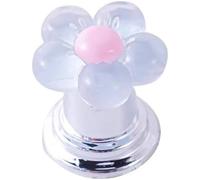 LuMOUzhou Assistente Pulsante del Serbatoio dell'Acqua Confezione da 10 Pulsanti di Scarico for WC Multicolore da 2 cm a Forma di Fiore(Light Blue)