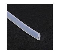 LuMOUzhou Bordi Trasparenti a Forma di U Guarnizione in Gomma for Canale in Silicone a Forma di U, traslucida, Dimensioni Multiple, 5 Metri(5mm x 12mm)