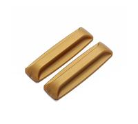 LuMOUzhou La maniglia nascosta della porta Maniglie autoadesive confezione da 2, 3,94x1,18x0,59 pollici multicolore(Gold)