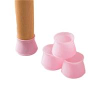 LuMOUzhou Mobili Gambe Cappello Sedia Set di 8 protezioni per piedi per sedia con pattini in feltro multicolore (Roze)