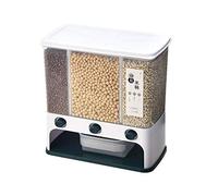 LuMOUzhou Recipienti per lo stoccaggio di cereali, distribut Dispenser for cereali blu 29,5x15,5x30,5 cm