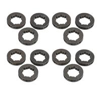 LuMOUzhou Ruota dentata Corona for Motosega .325-7 Argento, Confezione da 12