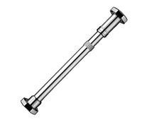 LuMOUzhou Staffa di supporto per lavello regolabile, in acciaio inox, confezione da 2 pezzi, altezza 50-80 cm