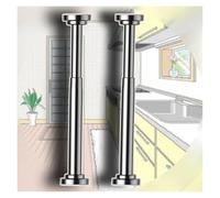 LuMOUzhou Staffa per lavello regolabile in acciaio inox, telescopica, regolabile, gambe di supporto per lavello, diverse dimensioni (2 x altezza 40-70 cm)