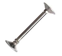 LuMOUzhou Staffa regolabile per lavello sottotop staffe di supporto regolabili in acciaio inox diverse dimensioni (altezza 36-50 cm)