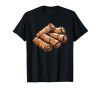 Lumpia Cibo di Strada Pinoy Involtino Primavera Maglietta