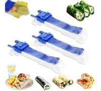 Lumpia Maker, Macchina a Rulli per Involtini di Primavera, Strumento per Arrotolare Carne e Verdure, Rotoli Rapidi e Uniformi, Ideale per Cucina Familiare e Snack per Feste(3Pcs)
