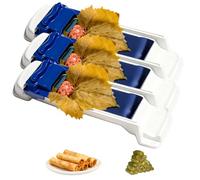 Lumpia Roller Machine for Fast & Even Rolling, Easy DIY Lumpia Maker Machine, Egg Roll Maker, Spring Roll Maker for Family Cooking, Party Meal Prep (3 PCS)