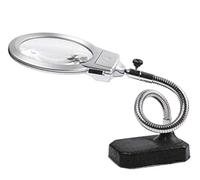 Lumpicatore, lampada per ingrandimento desktop con luce LED LED LAD LAMPAGGIO LAMPAGNO DEIL DESKTOP MANGRAFICIO 2.25x 5X ARM SWIVER REGOLABILE REGOLABILE PER DESCA CAMBINATO CAMBIA CRATICO Aqiong